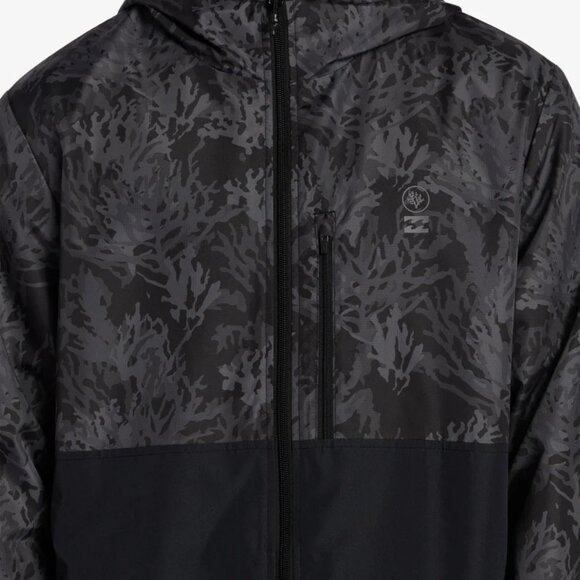 Billabong x Coral Gardeners Restore Windbreaker Size Small New NWT - Picture 9 of 10